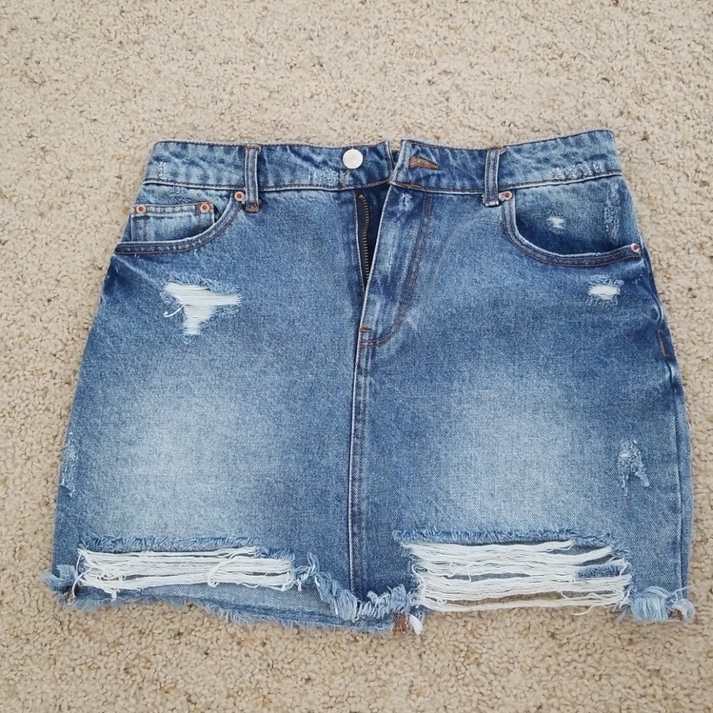 Denim Jean Skirt